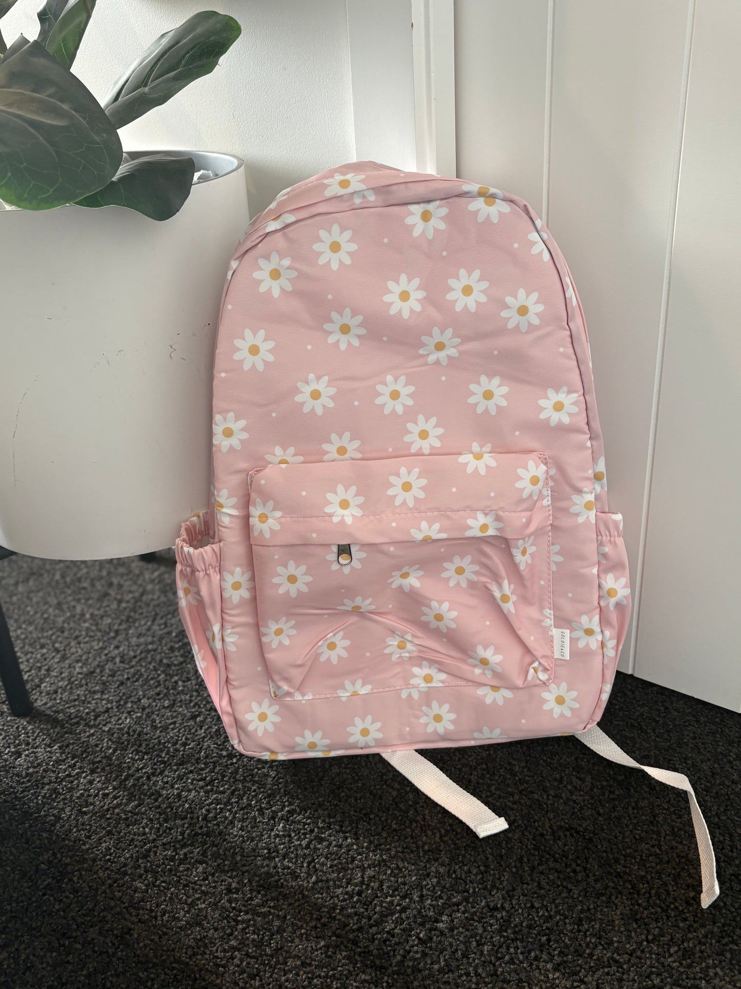 Pink Daisy Backpack