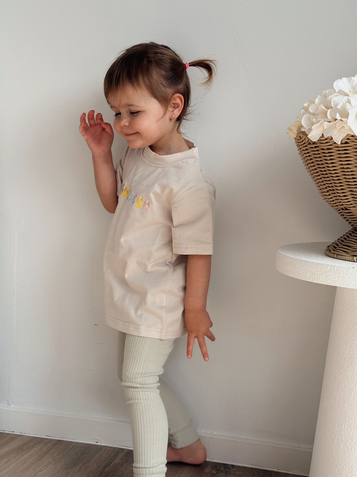 SECONDS Organic Cotton Leggings | Sage