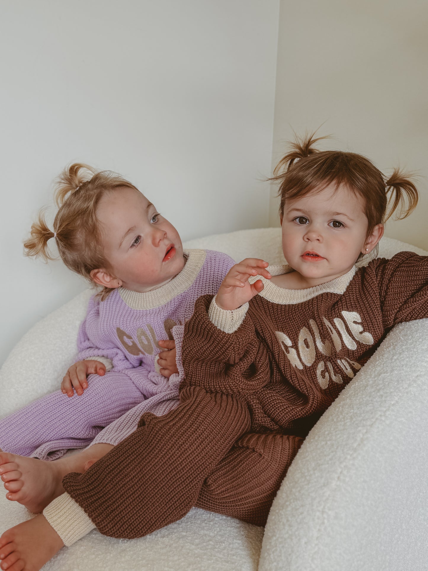 Cozy Club Knit | Pants - Chocolate