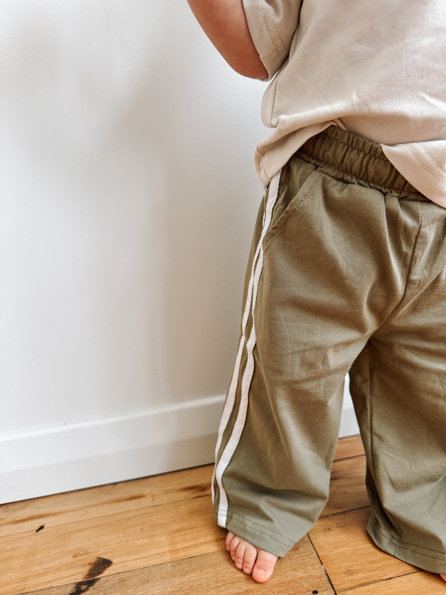 Everyday Stripe Pant | Forest