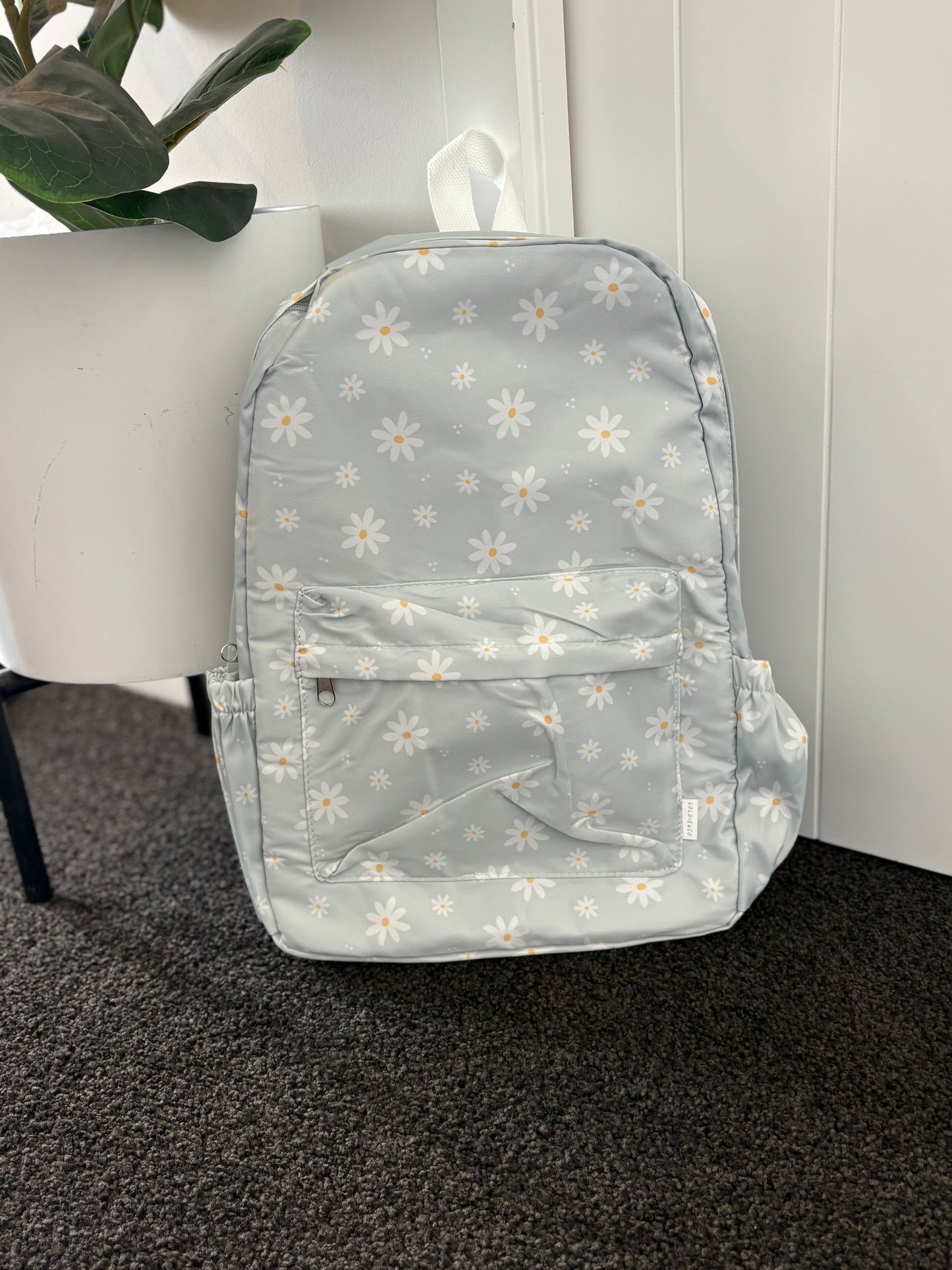 Blue Daisy Backpack
