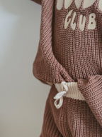 Cozy Club Knit | Pants - Chocolate