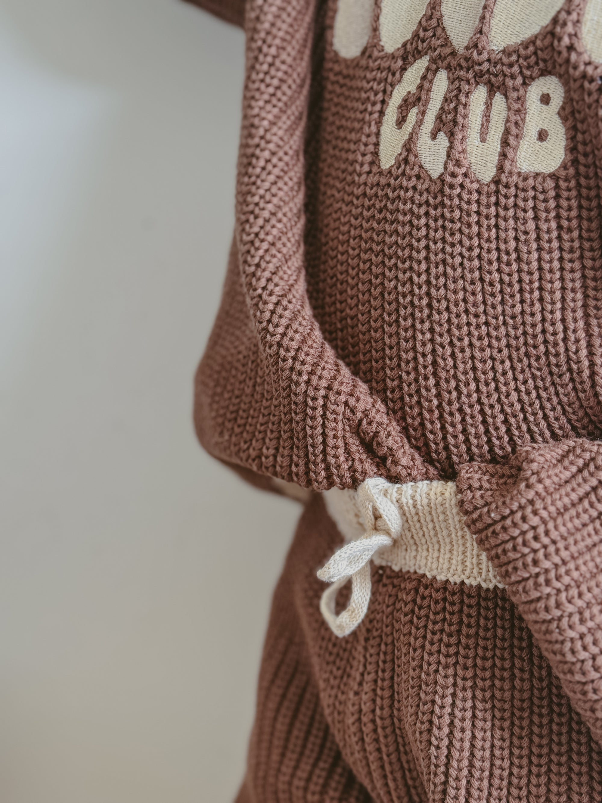 Cozy Club Knit | Pants - Chocolate