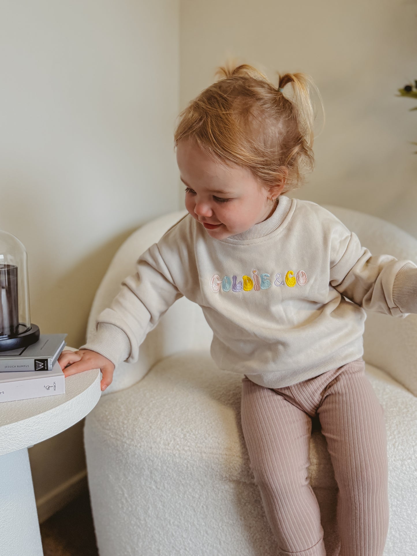 Organic Cotton Leggings | Dusty Pink