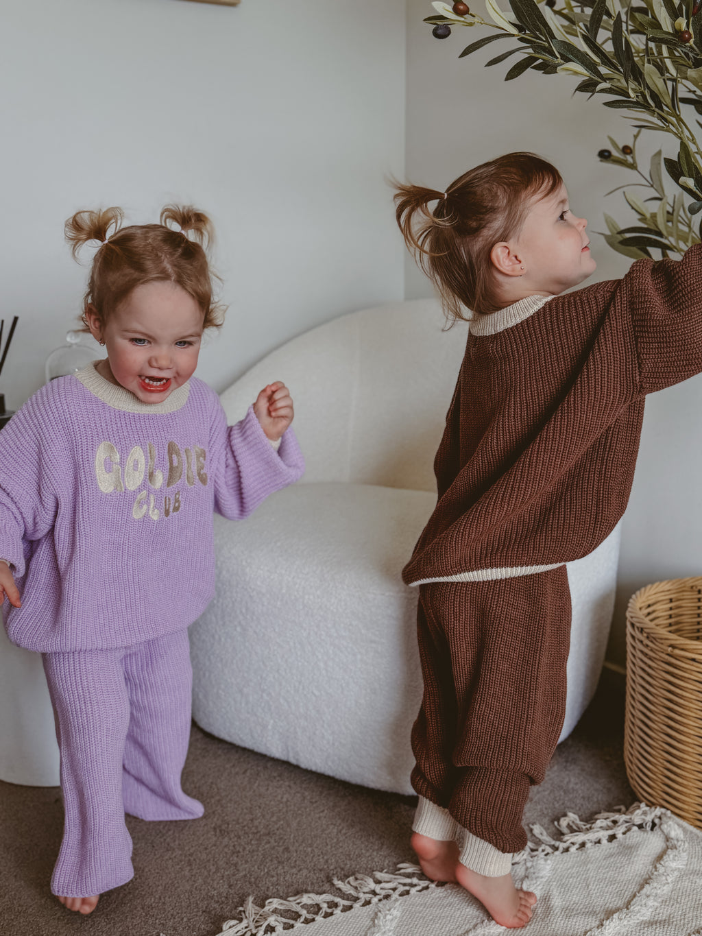 Cozy Club Knit | Jumper- Chocolate