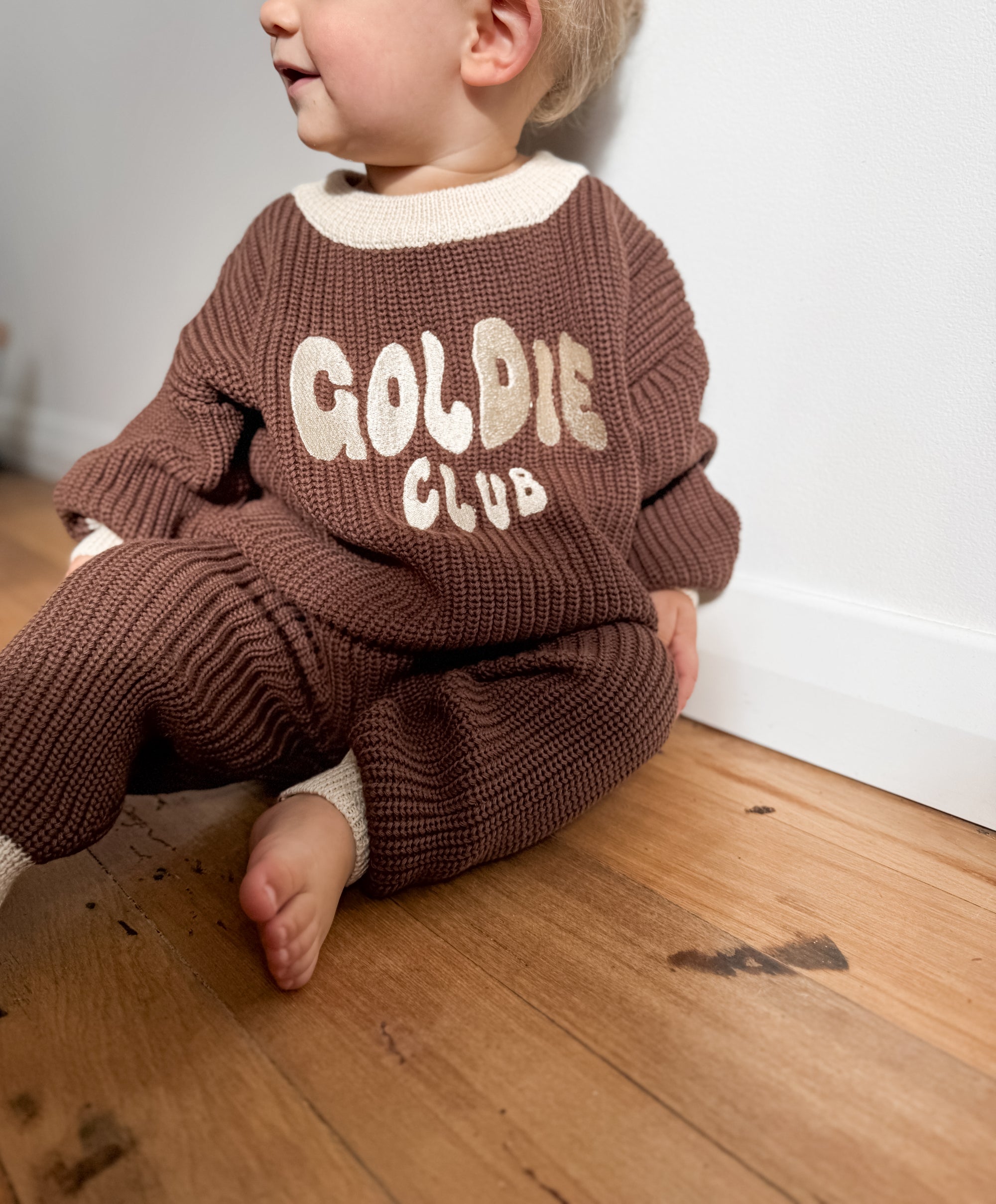 Cozy Club Knit | Jumper- Chocolate