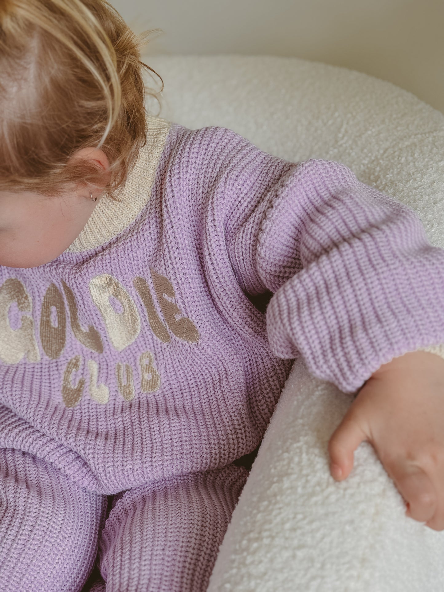 Cozy Club Knit | Jumper- Lilac