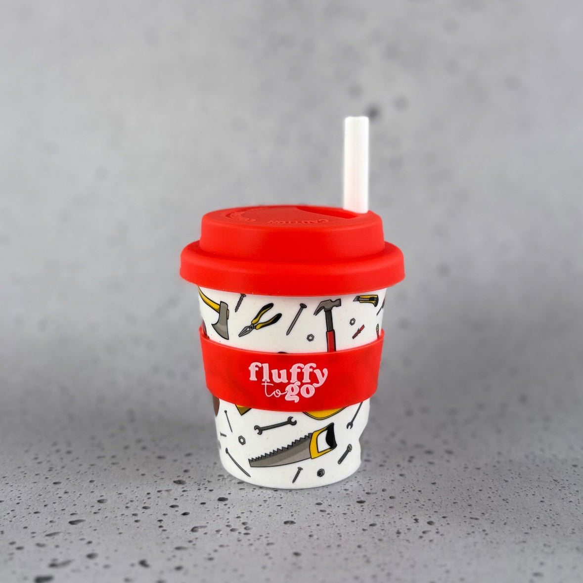 Tiny Tradie Fluffy Cup