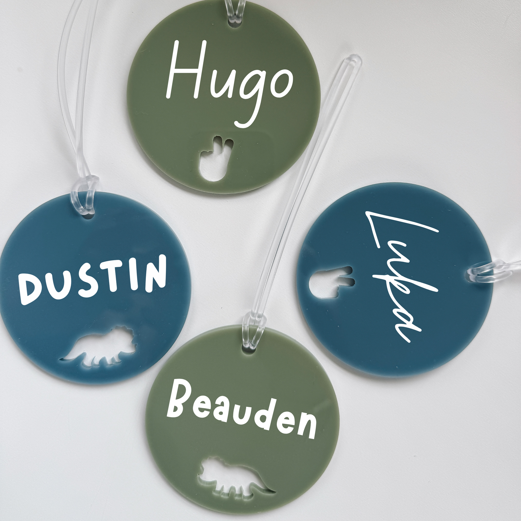 Personalized Acrylic Bag Tag