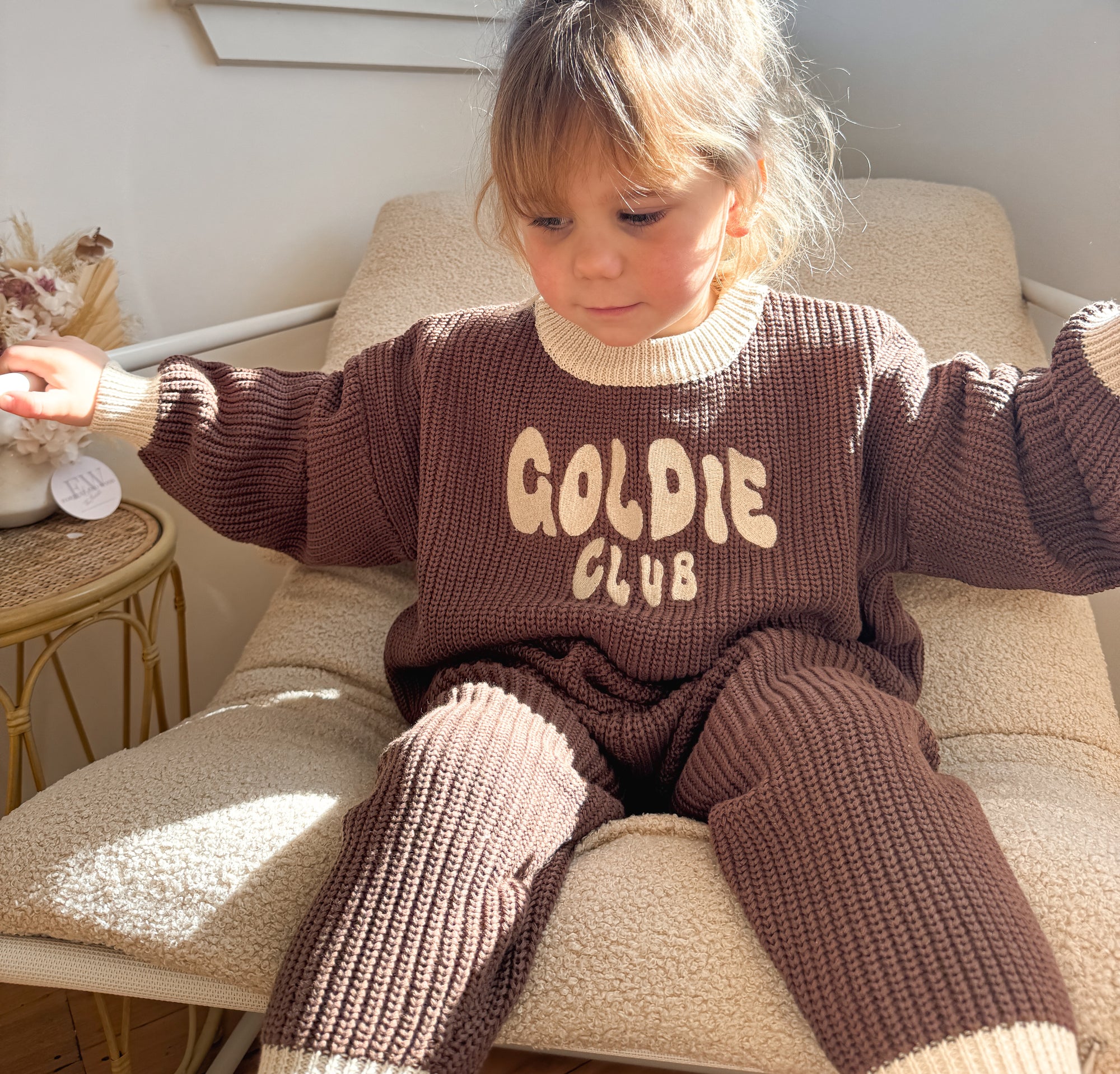 Cozy Club Knit | Jumper- Chocolate