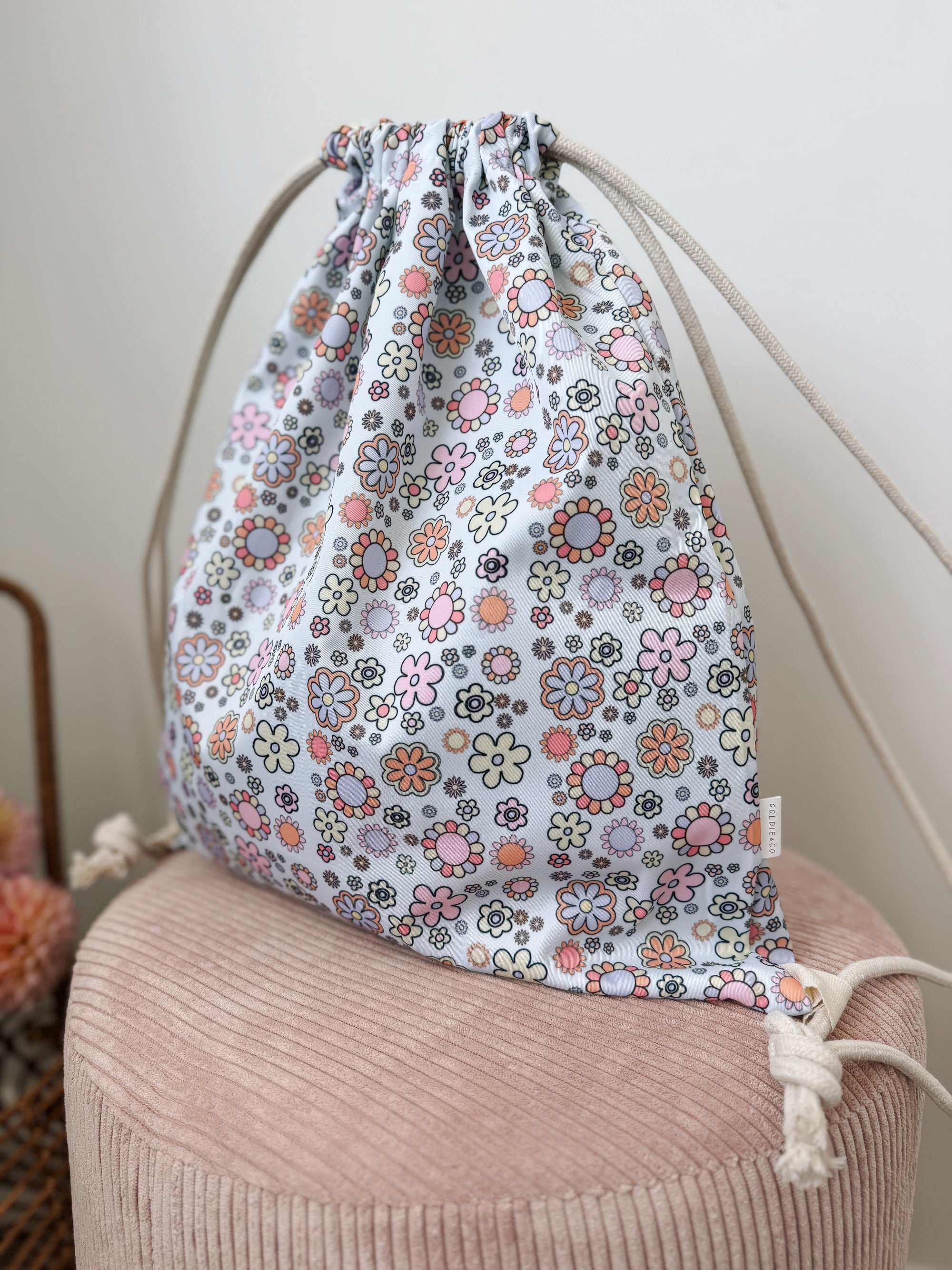 Flower Power Swim Bag