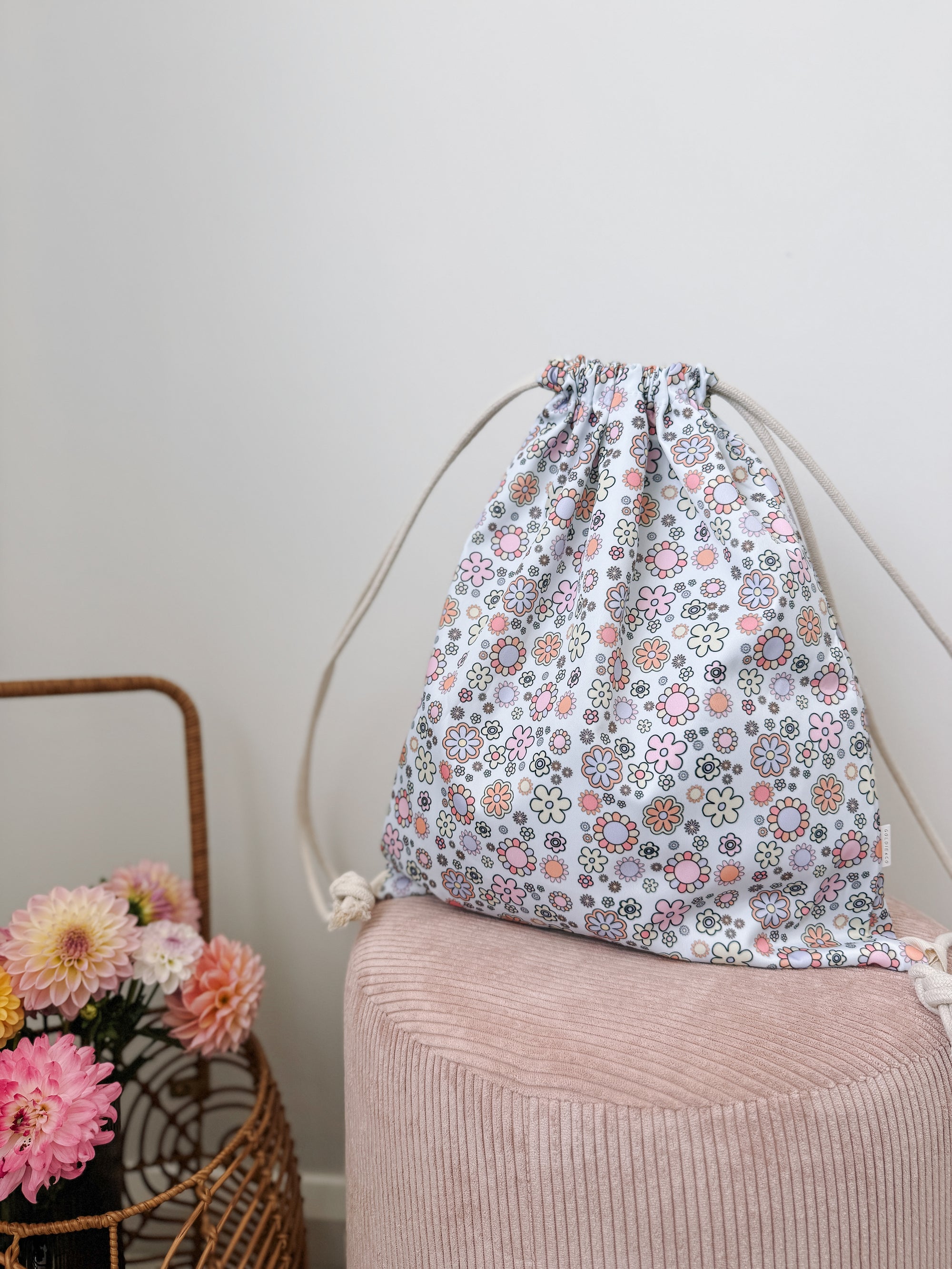 Flower Power Swim Bag