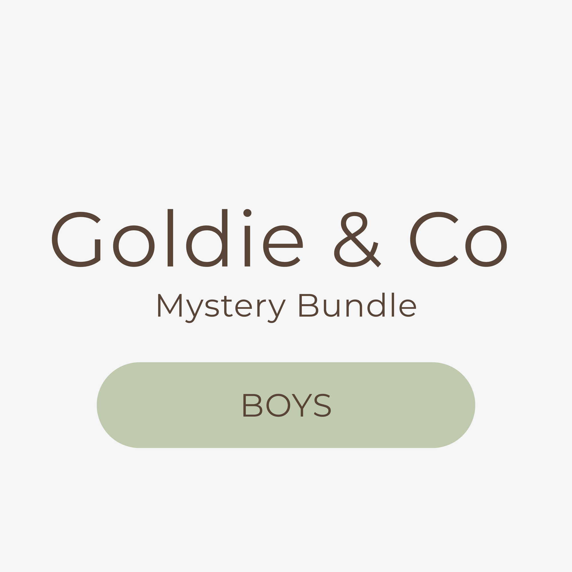 BOYS MYSTERY BUNDLE | LIMITED EDITION