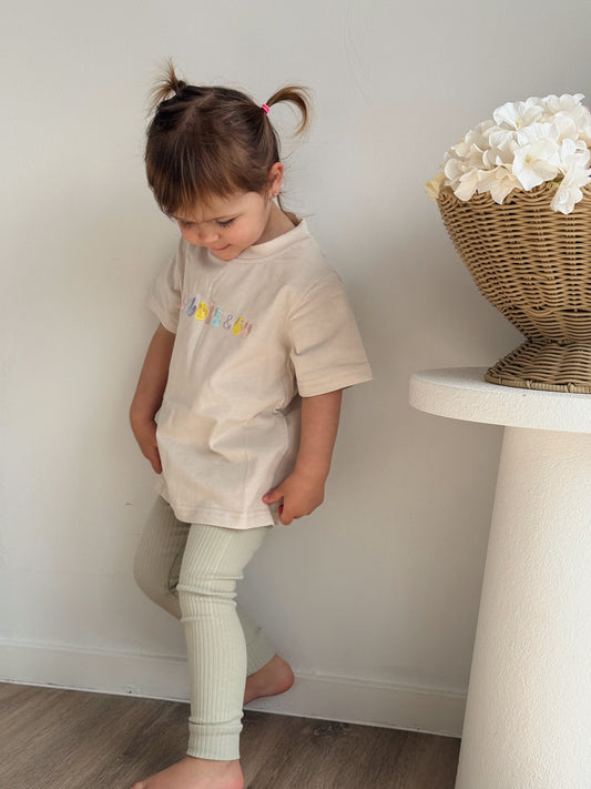 Organic Cotton Leggings | Sage