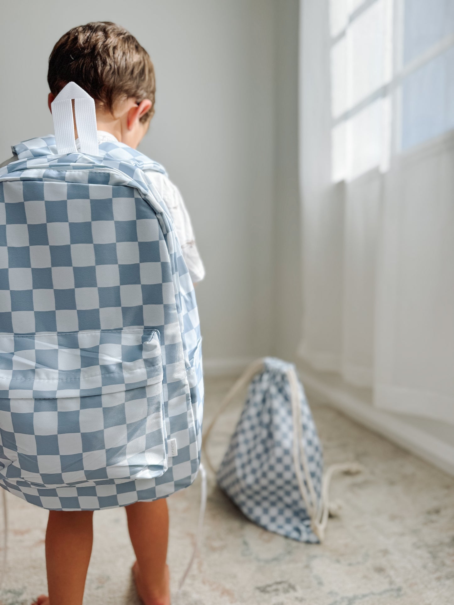 Checkered Swim Bag