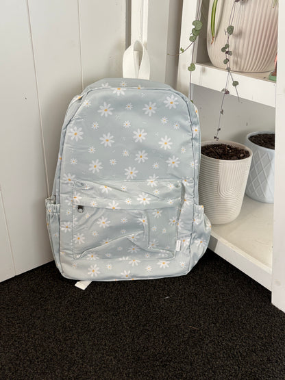 Blue Daisy Backpack