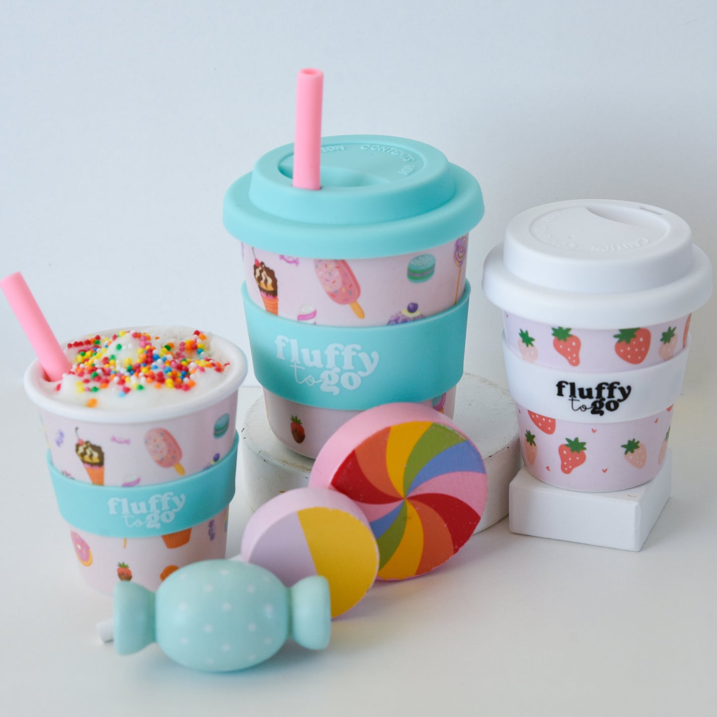 Berry Sweet Fluffy Cup